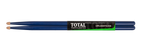 Total Percussion 5A Wood Tip Drumsticks in Blue