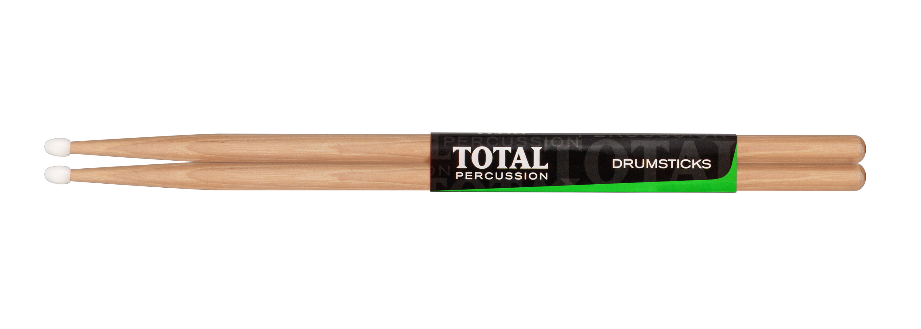 Total Percussion 5A Drumsticks in Natural - Nylon Tip