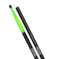 Total Percussion T5AN 5A Wood Tip Drumsticks - Green & Black