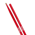 Total Percussion 5A Wood Tip Drumsticks in Red