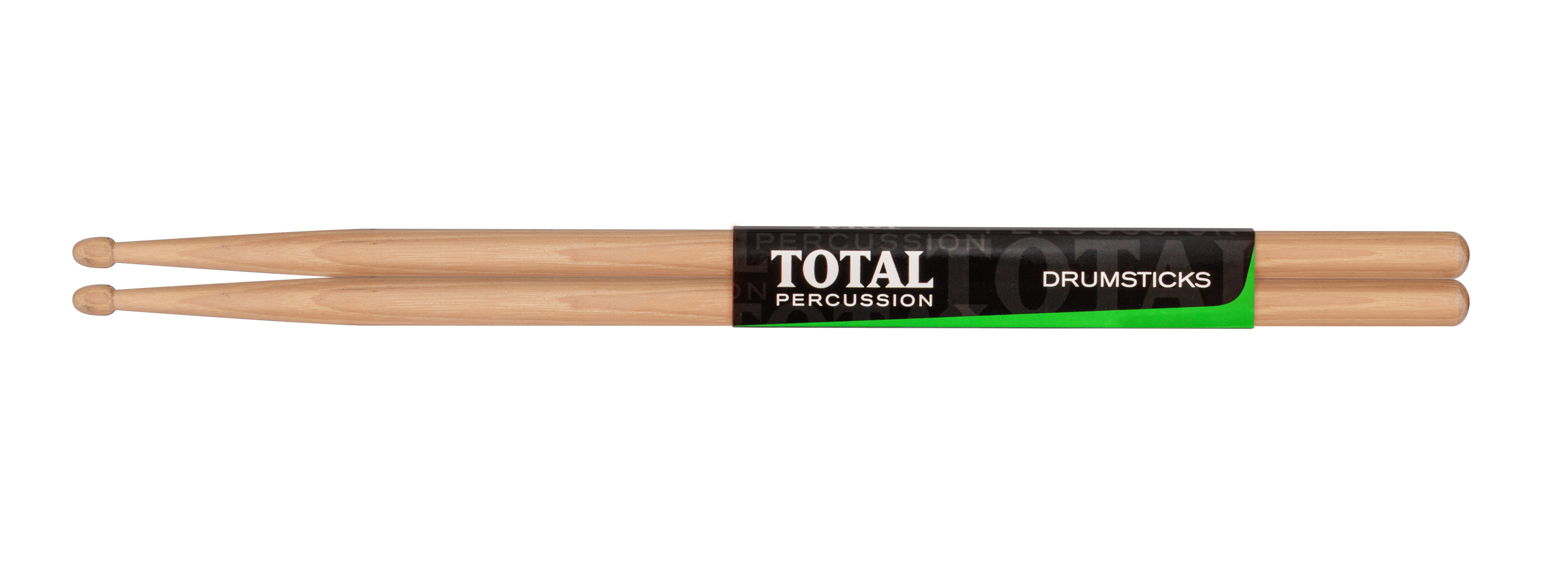 Total Percussion 7A Drumsticks in Natural - Wood Tip