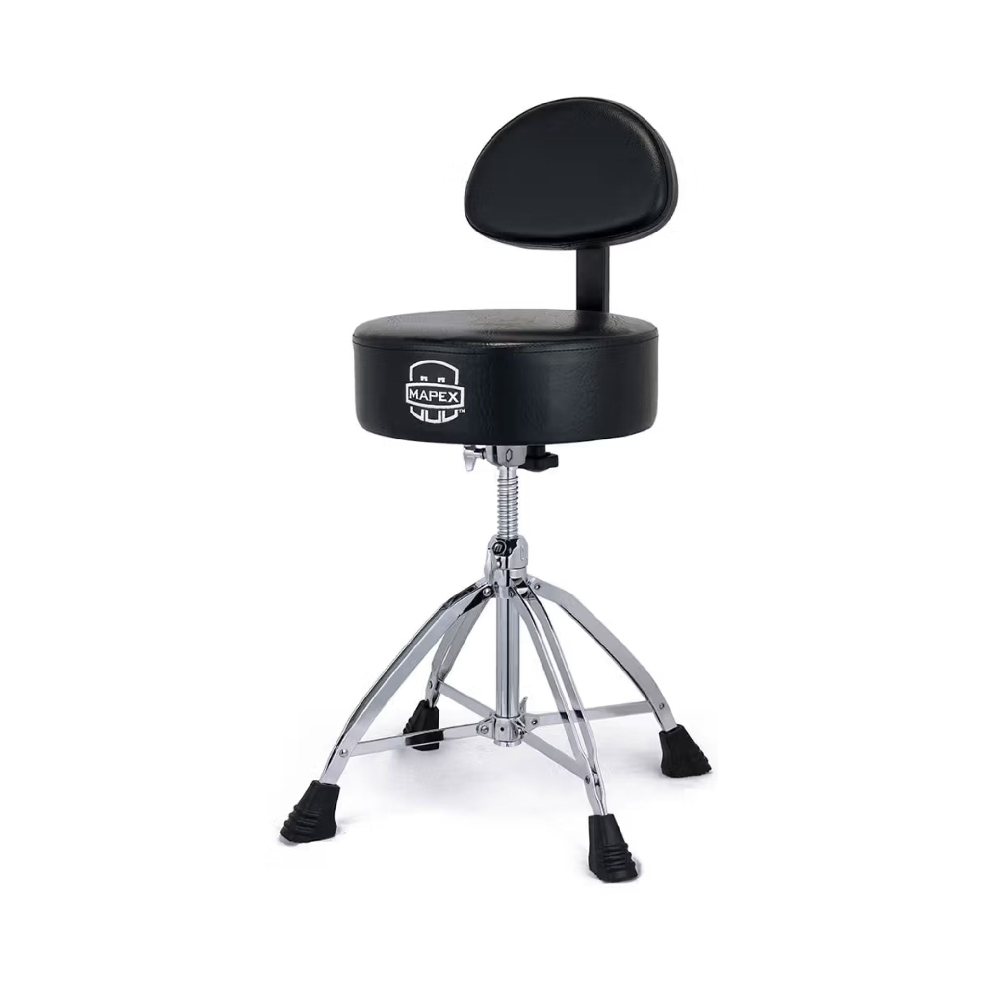 Mapex T870 Drum Throne with Backrest & Double Braced Quad Legs