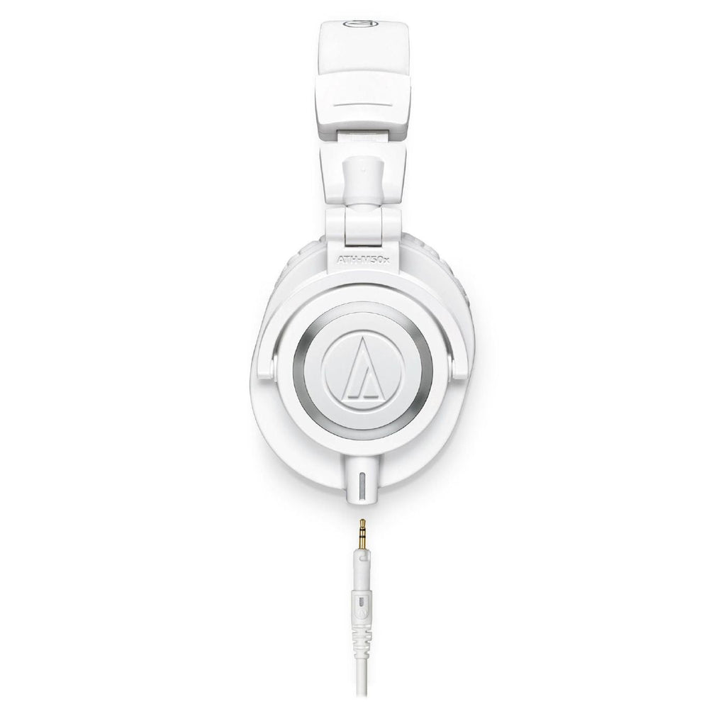 Audio-Technica ATH-M50x Studio Monitor Headphones White (ATHM50XWH)