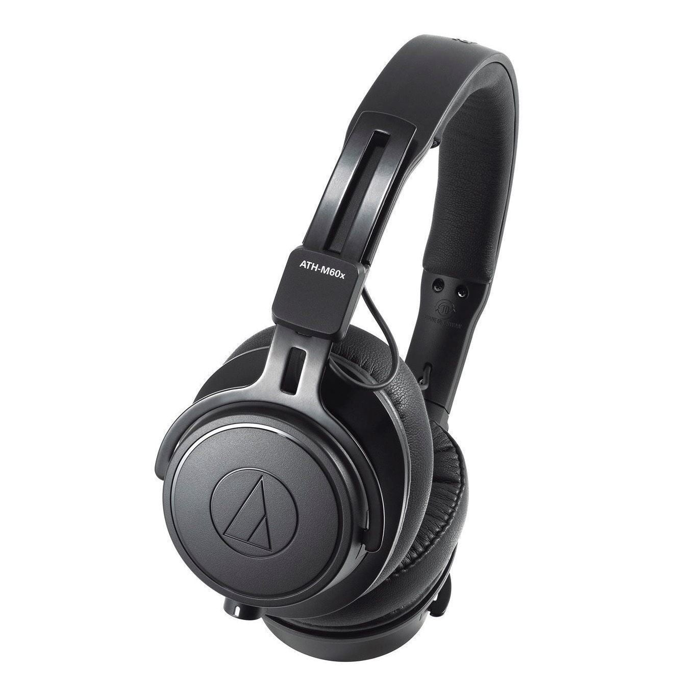 Audio-Technica ATH-M60x Studio Monitor Headphones Black (ATHM60X)