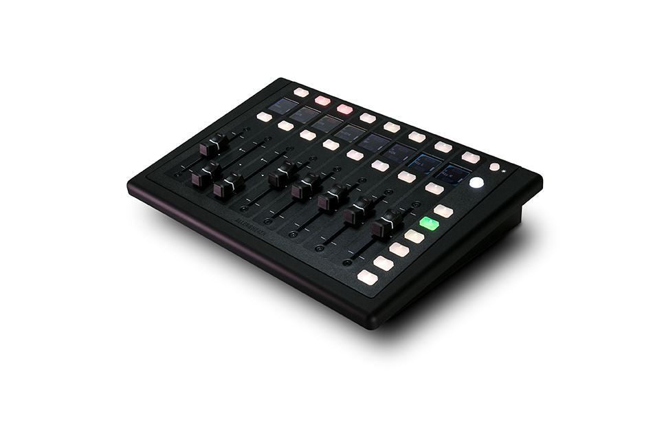 Allen & Heath IP8 Remote Controller for DLive. 8 x motorised faders, PoE, TCP/IP
