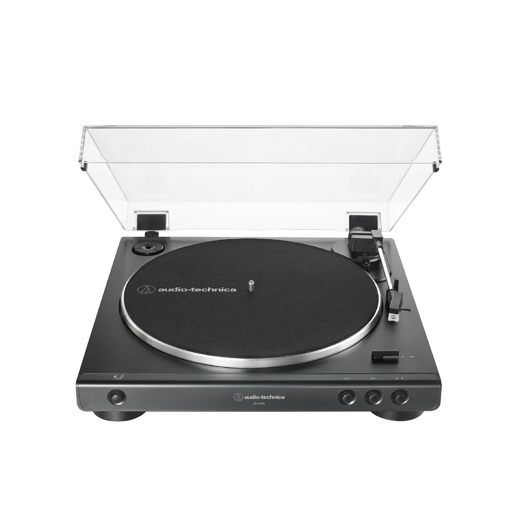 Audio-Technica LP60X Fully Automatic Belt-Drive Stereo Turntable in Black