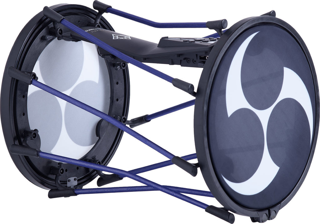 Roland electronic taiko drum set featuring traditional design and modern electronic features for versatile drumming.