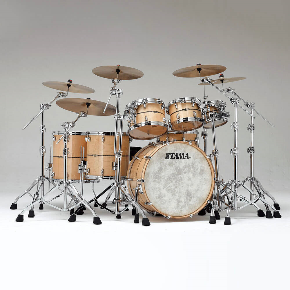Tama Limited Edition STAR Maple 22/10/12/14/16+14S 6pc Drum Shell Pack - Gloss Sycamore