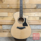 Taylor 312ce Cutaway Acoustic Guitar with Pickup - Spruce/Sapele
