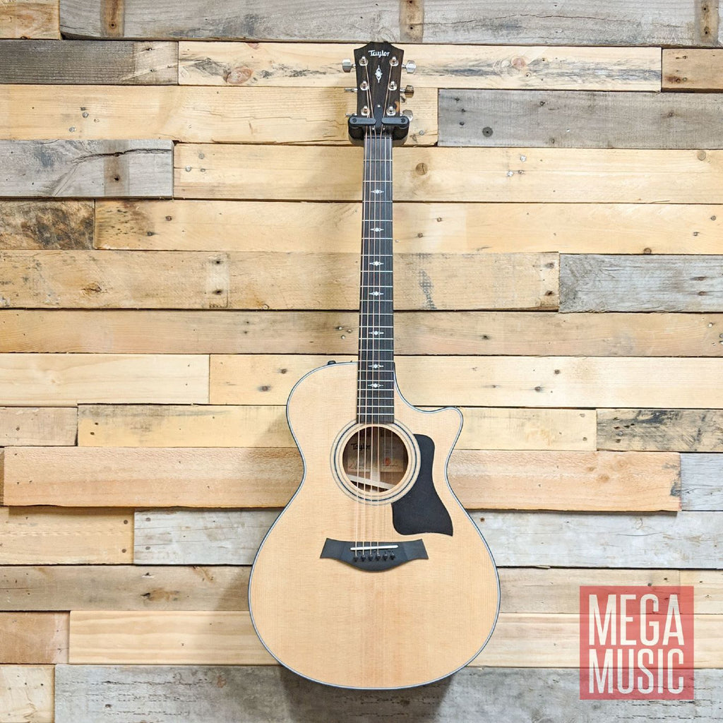 Taylor 312ce Cutaway Acoustic Guitar with Pickup - Spruce/Sapele