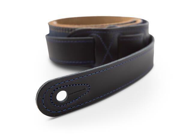 Taylor Blue Denim 2 Guitar Strap - Gold Logo
