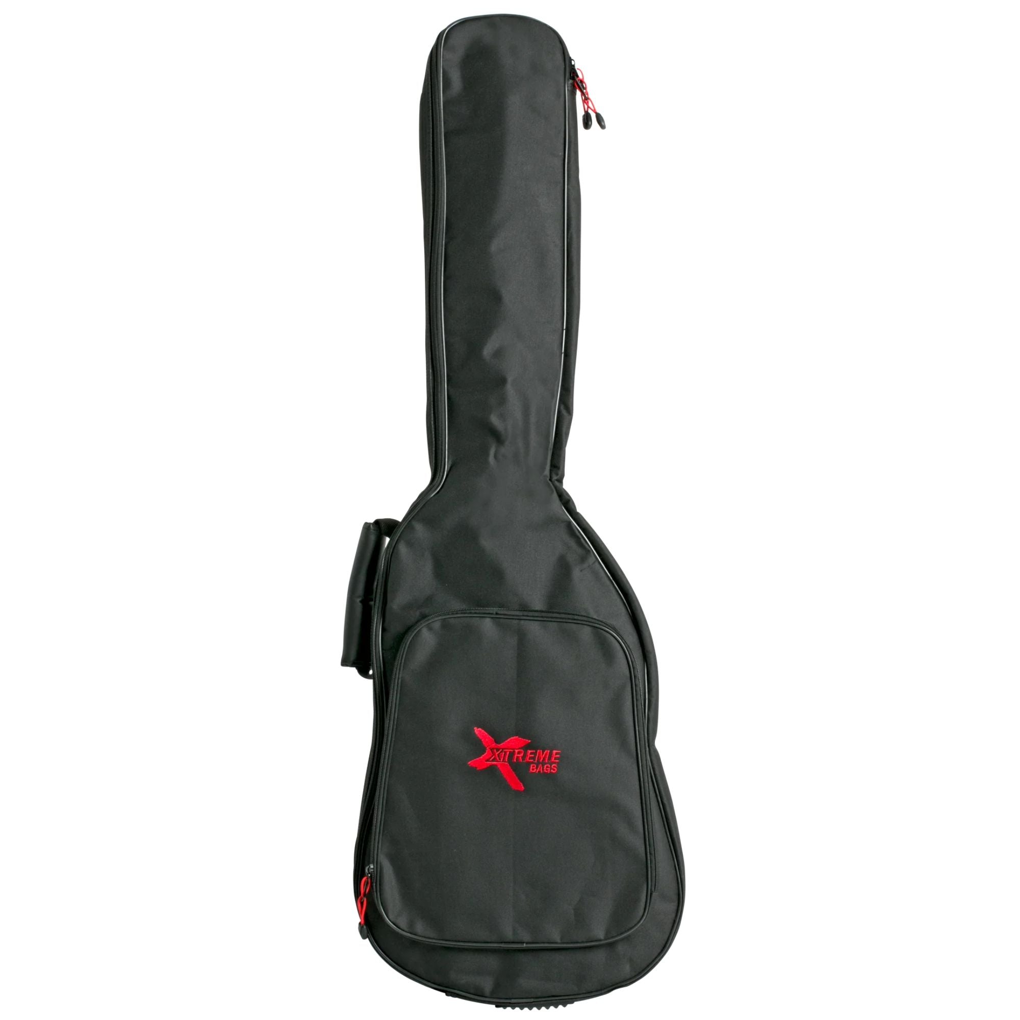 Xtreme TB305E34 ¾ size electric guitar bag with padded exterior and carrying handle, designed for compact electric guitars.