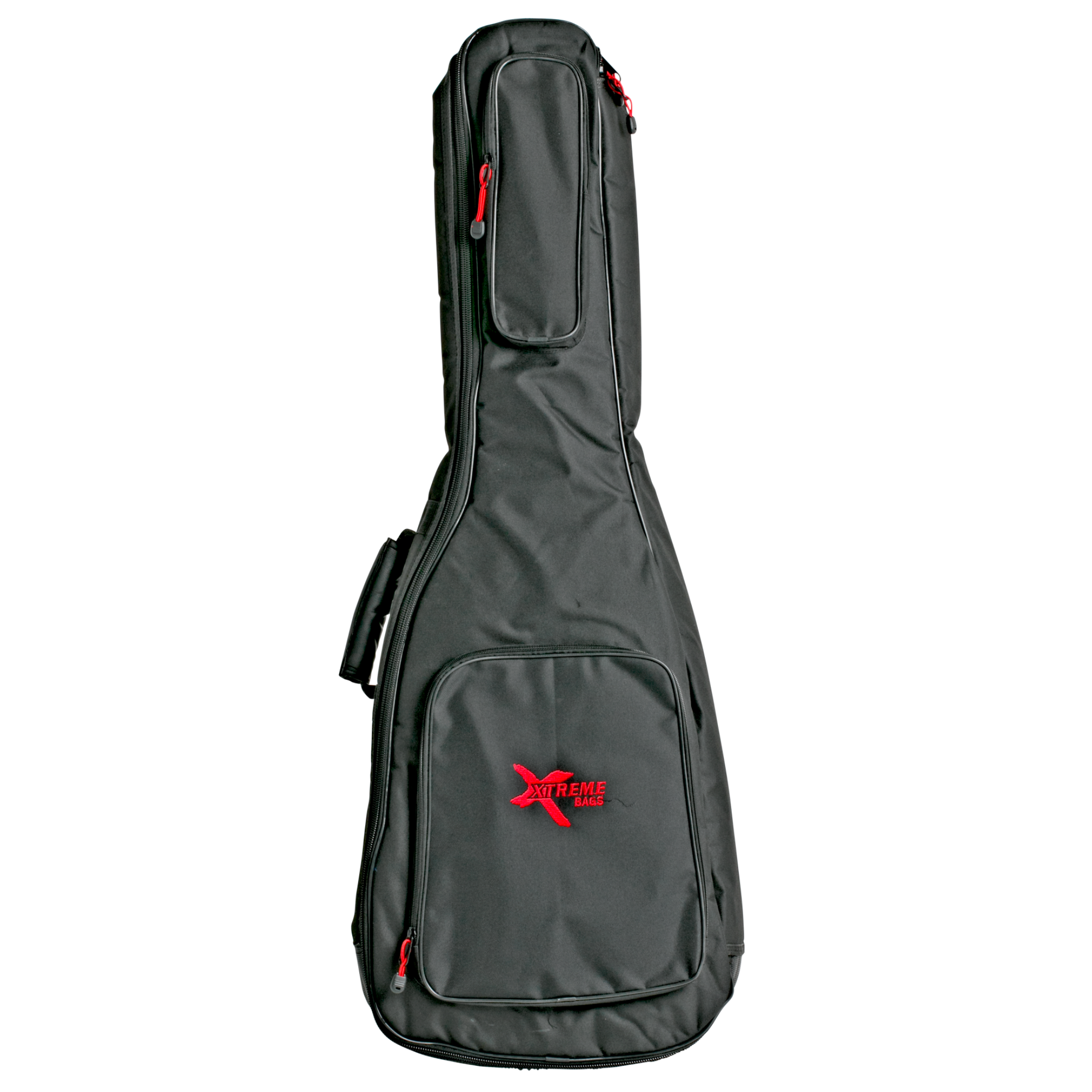 Xtreme TB310C36 1/2 classical guitar gig bag with padded exterior and carrying straps for easy transport and protection.