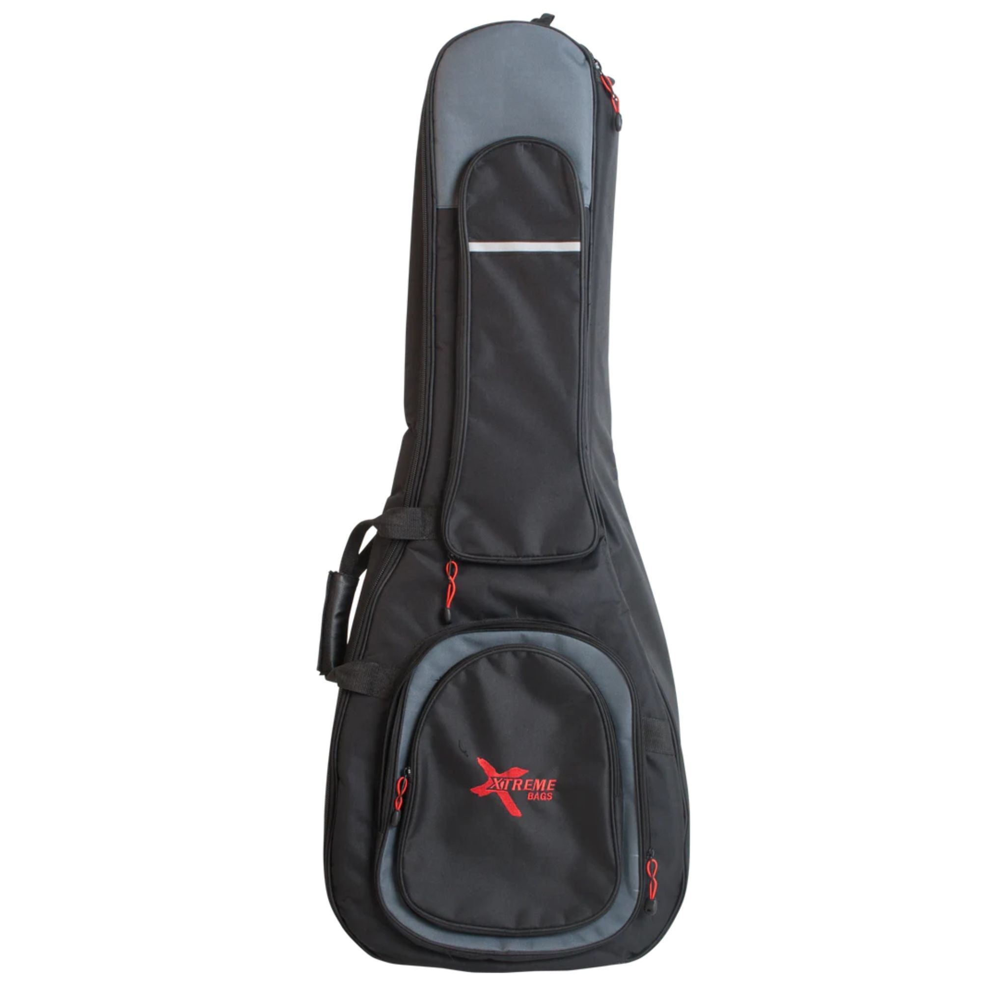 Xtreme Deluxe Padded Guitar Gig Bag Western style with handle and shoulder strap for easy transport and protection.