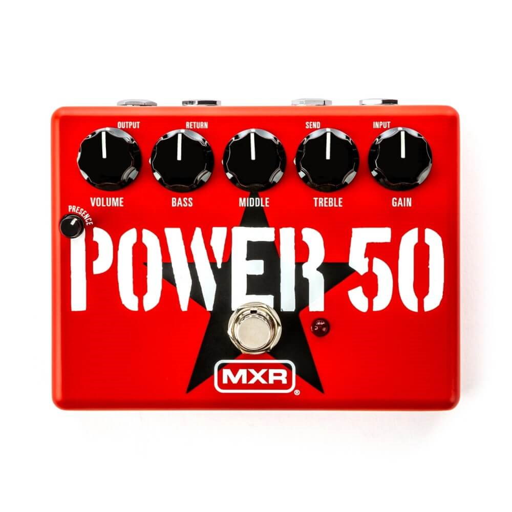 MXR TBM1 Tom Morello Power 50 Overdrive Effects Pedal