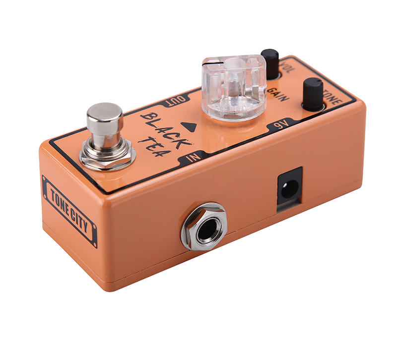 Tone City Audio Mini Series Black Tea Distortion Effects Pedal