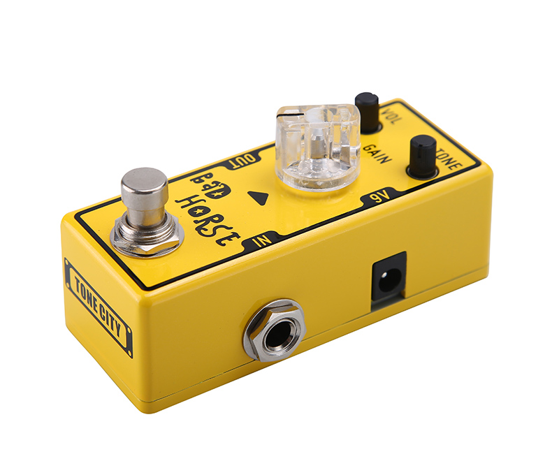 Tone City Audio Mini Series Bad Horse Overdrive Effects Pedal