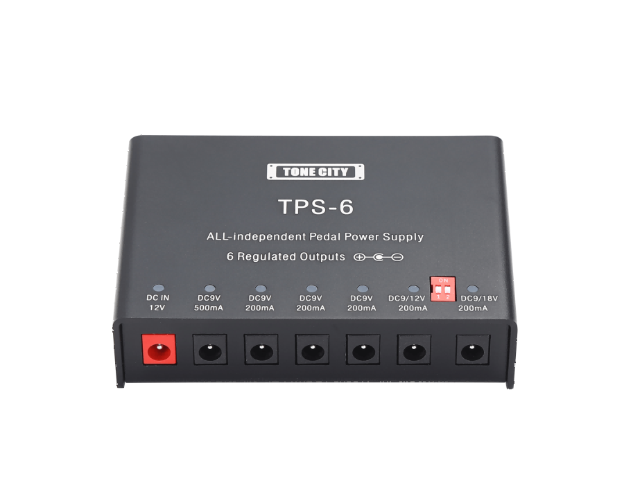 Tone City Audio TPS-06 - 6 Output Pedal Power Supply