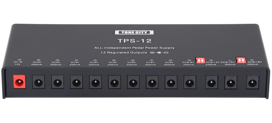 Tone City Audio TPS-12 - 12 Output Pedal Power Supply