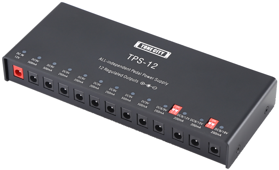 Tone City Audio TPS-12 - 12 Output Pedal Power Supply