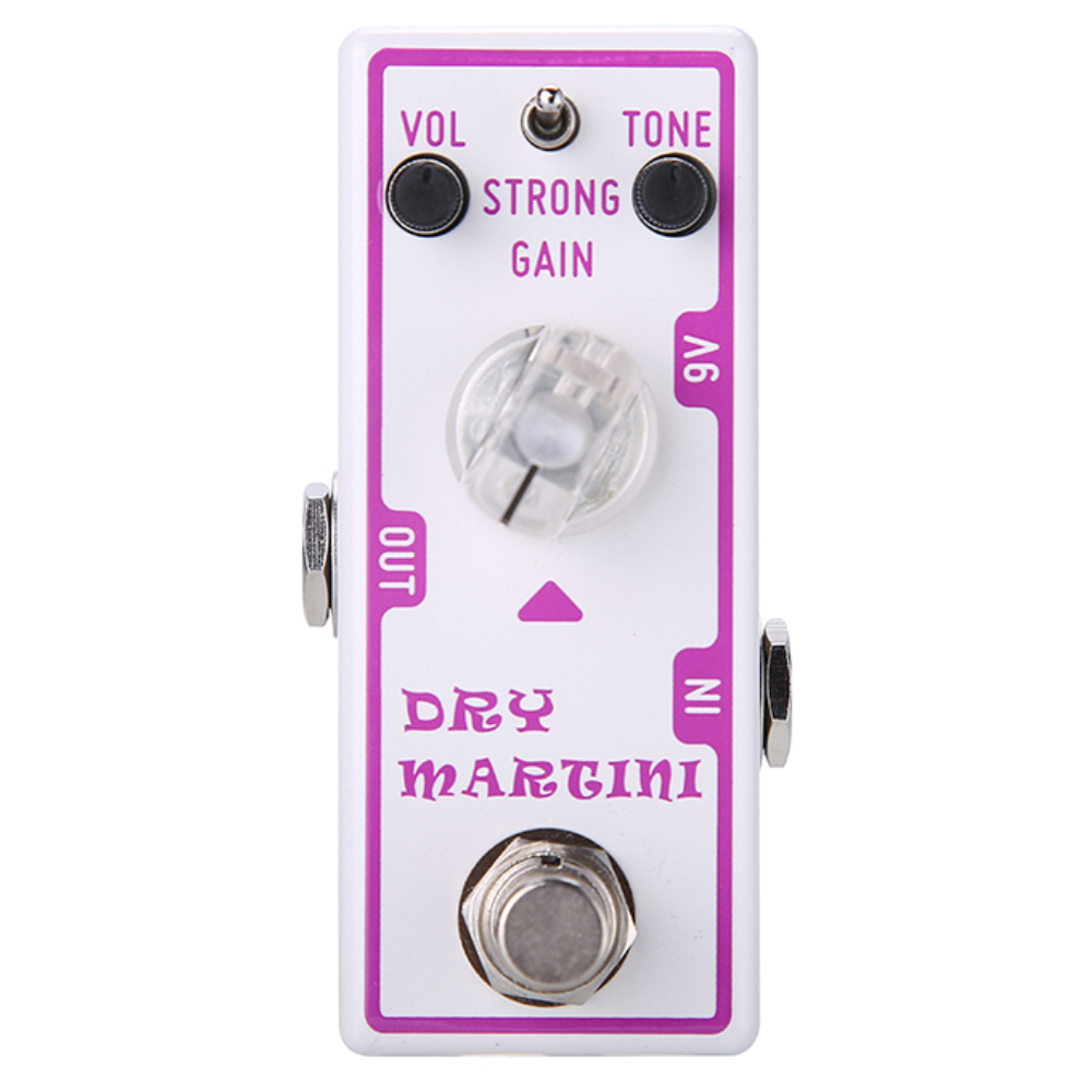 Tone City Audio Mini Series Dry Martini Overdrive Effects Pedal