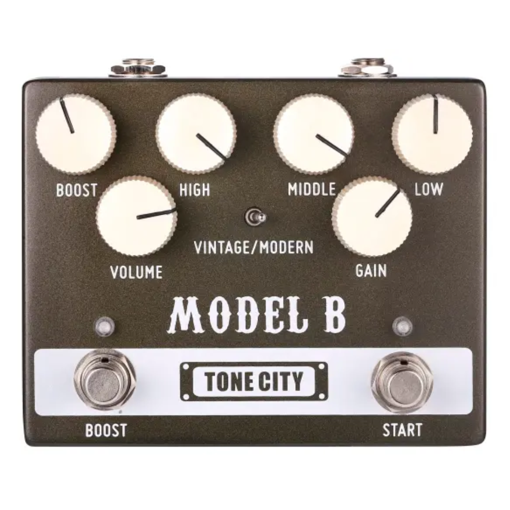 Tone City Audio Deluxary Series Model B Distortion Effects Pedal