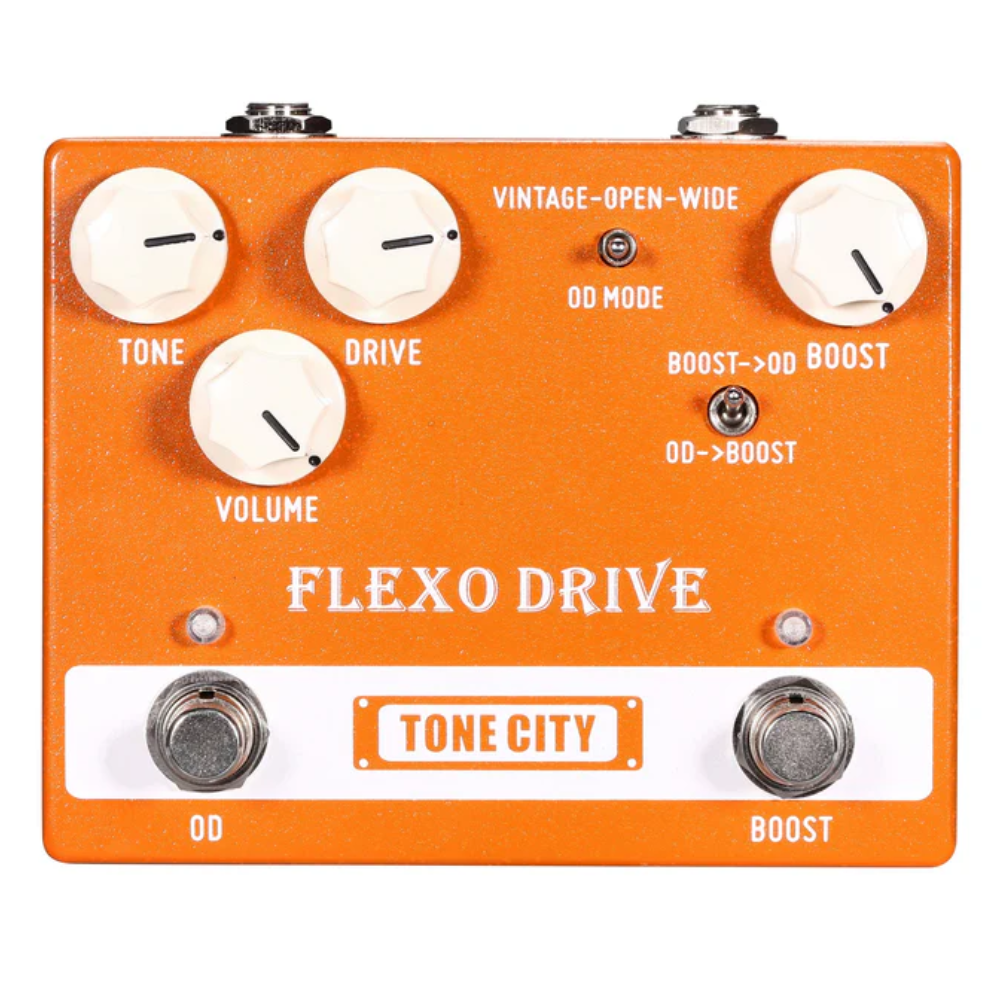 Tone City Audio Deluxary Series Flexo Drive Boost/Overdrive Effects Pedal