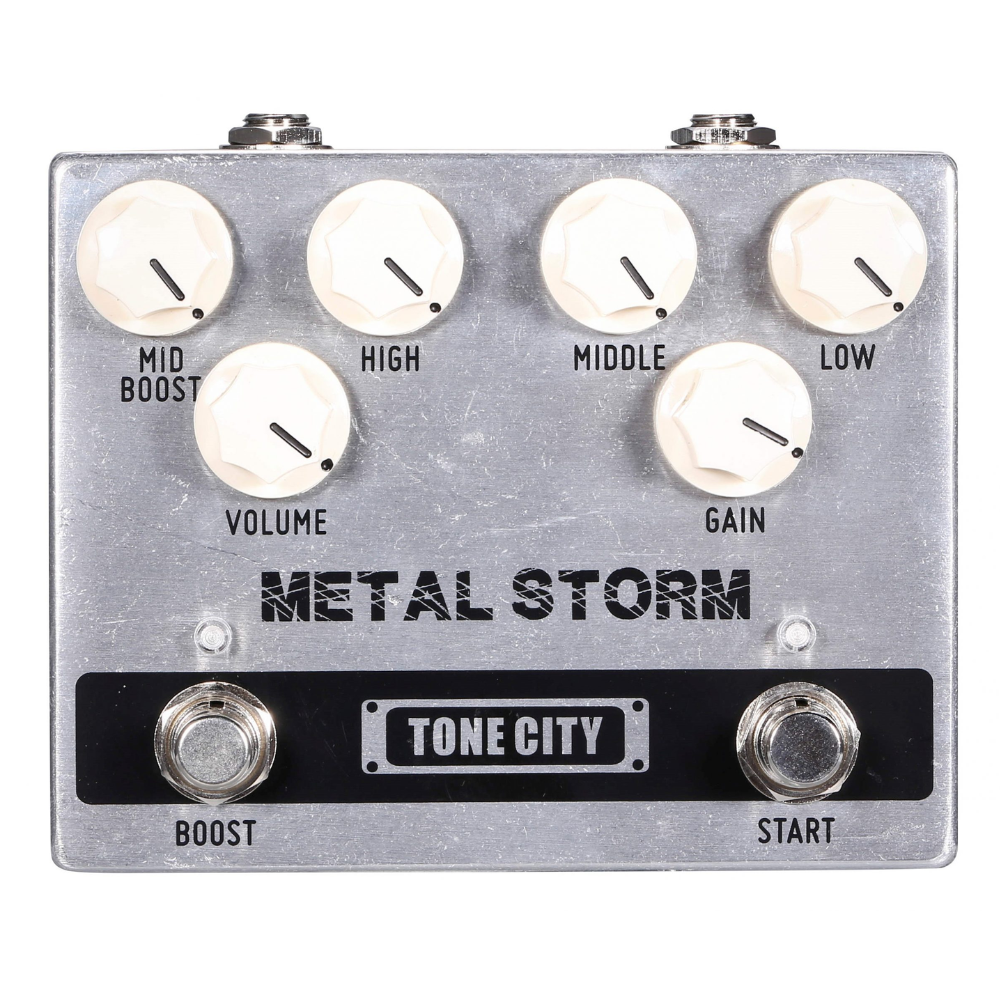 Tone City Audio Deluxary Series Metal Storm Distortion Effects Pedal