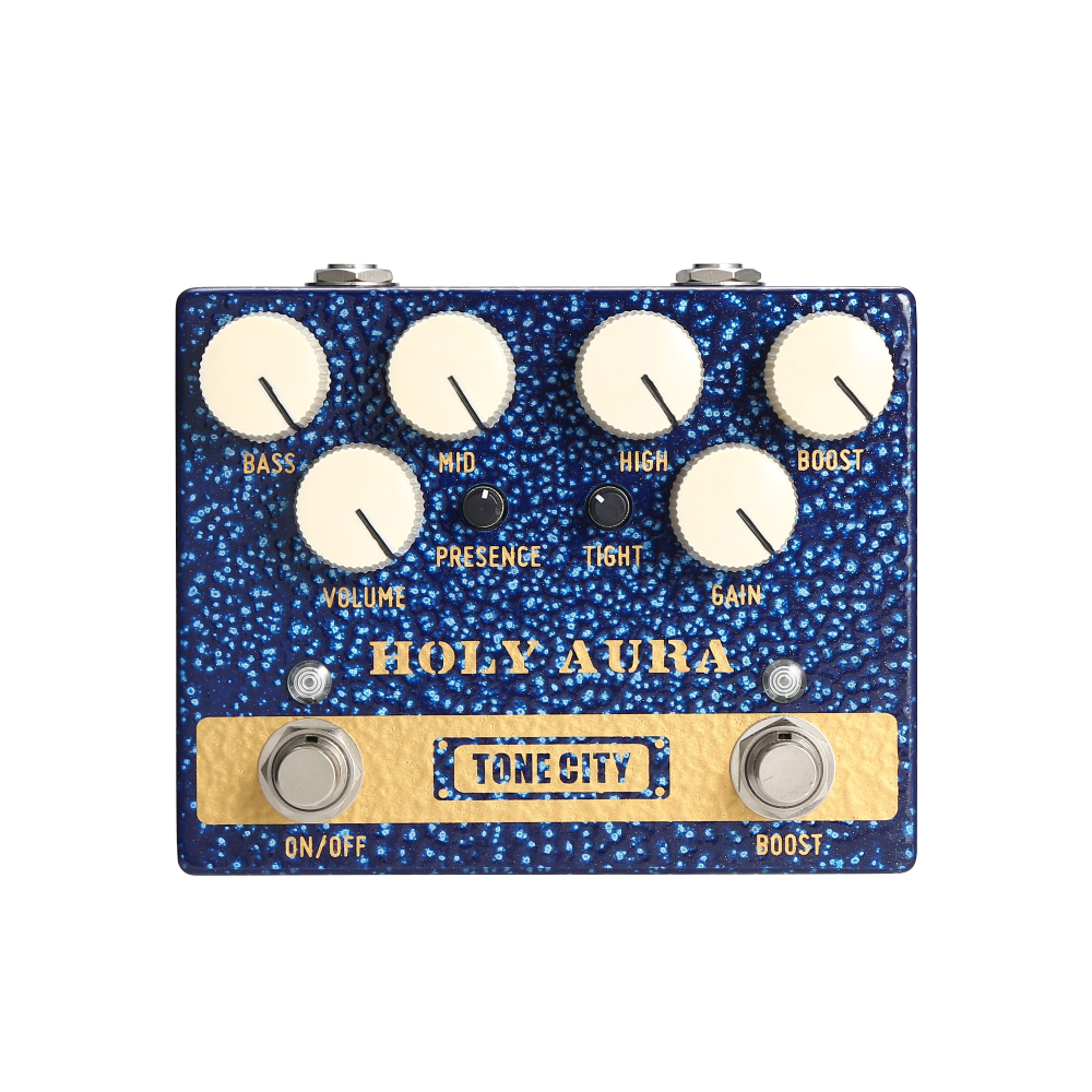 Tone City Holy Aura Distortion and Boost Pedal