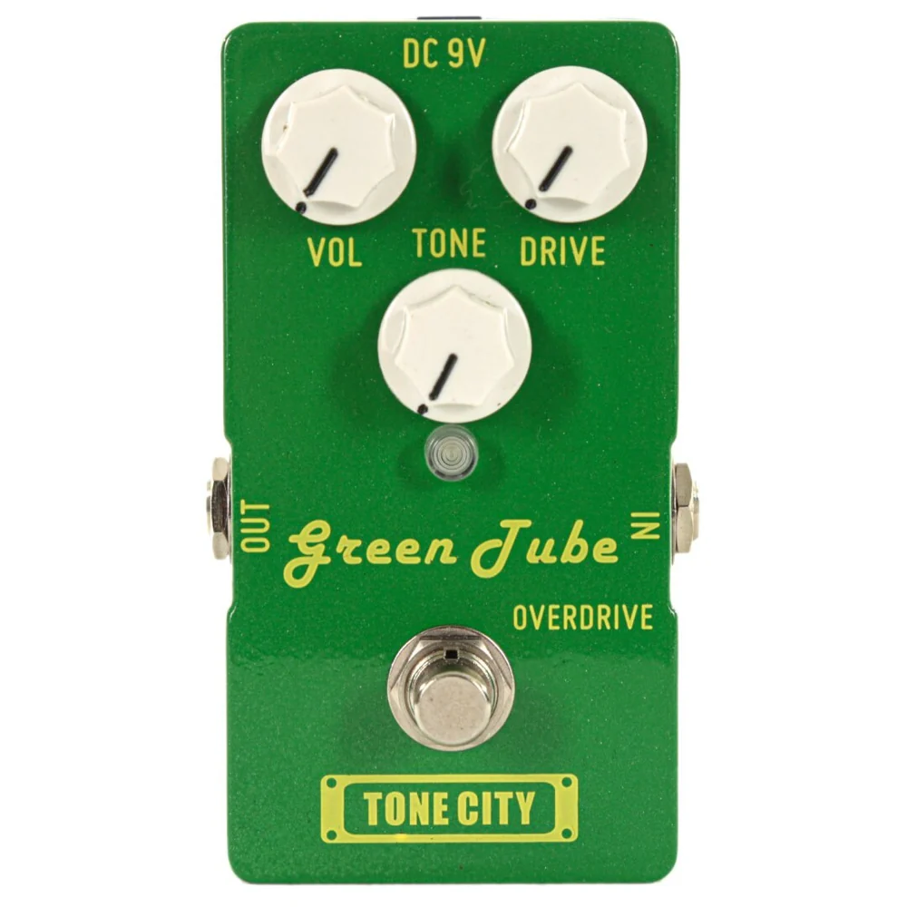 Tone City Audio Classic Series Green Tube Overdrive Effects Pedal