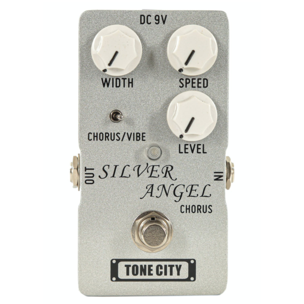 Tone City Audio Classic Series Silver Angel Chorus/Vibrato Effects Pedal