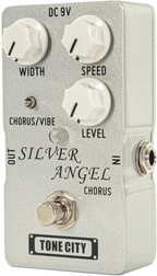 Tone City Audio Classic Series Silver Angel Chorus/Vibrato Effects Pedal