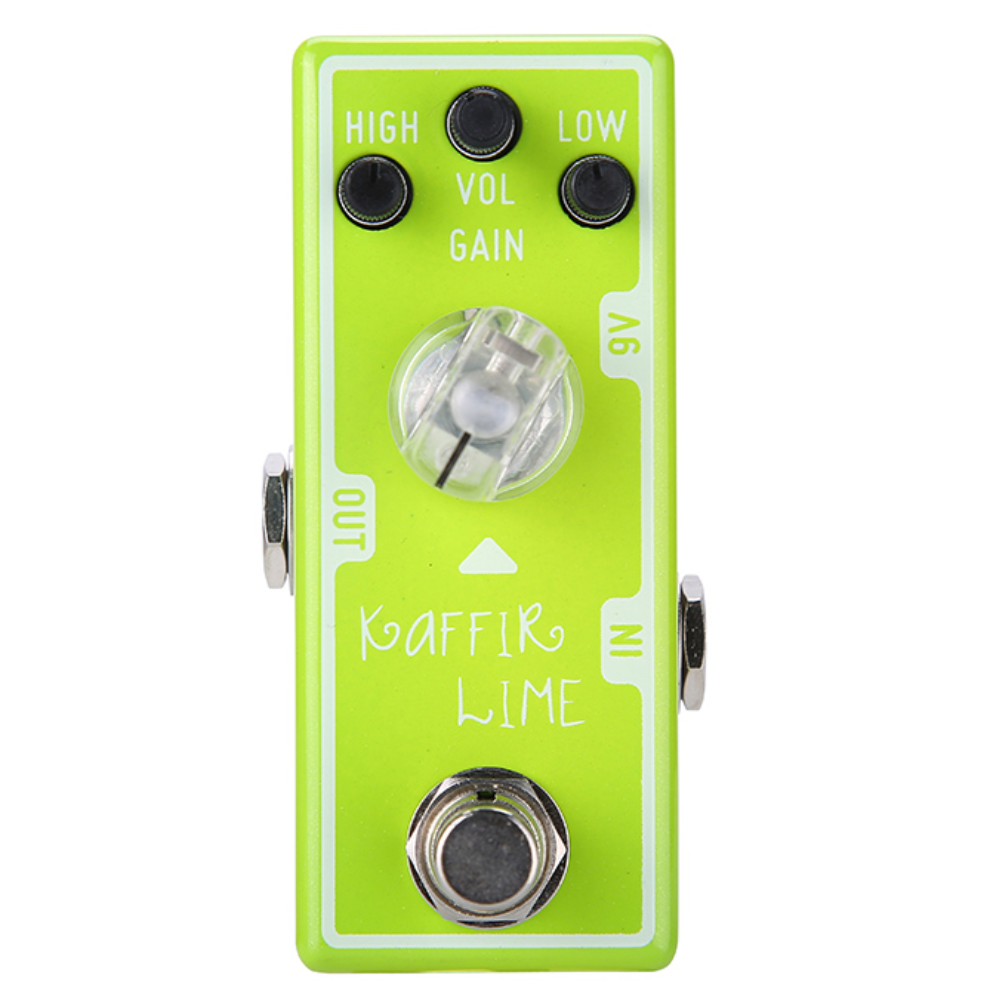 Tone City Audio Mini Series Kaffir Lime Overdrive Effects Pedal