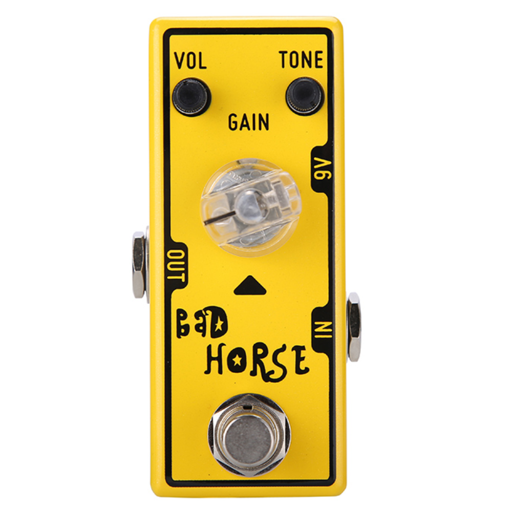 Tone City Audio Mini Series Bad Horse Overdrive Effects Pedal