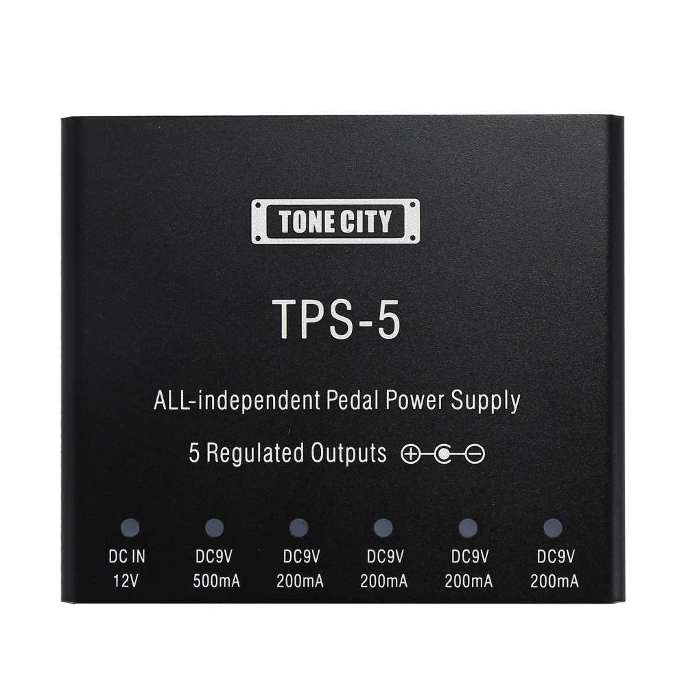Tone City Audio TPS-05 - 5 Output Pedal Power Supply