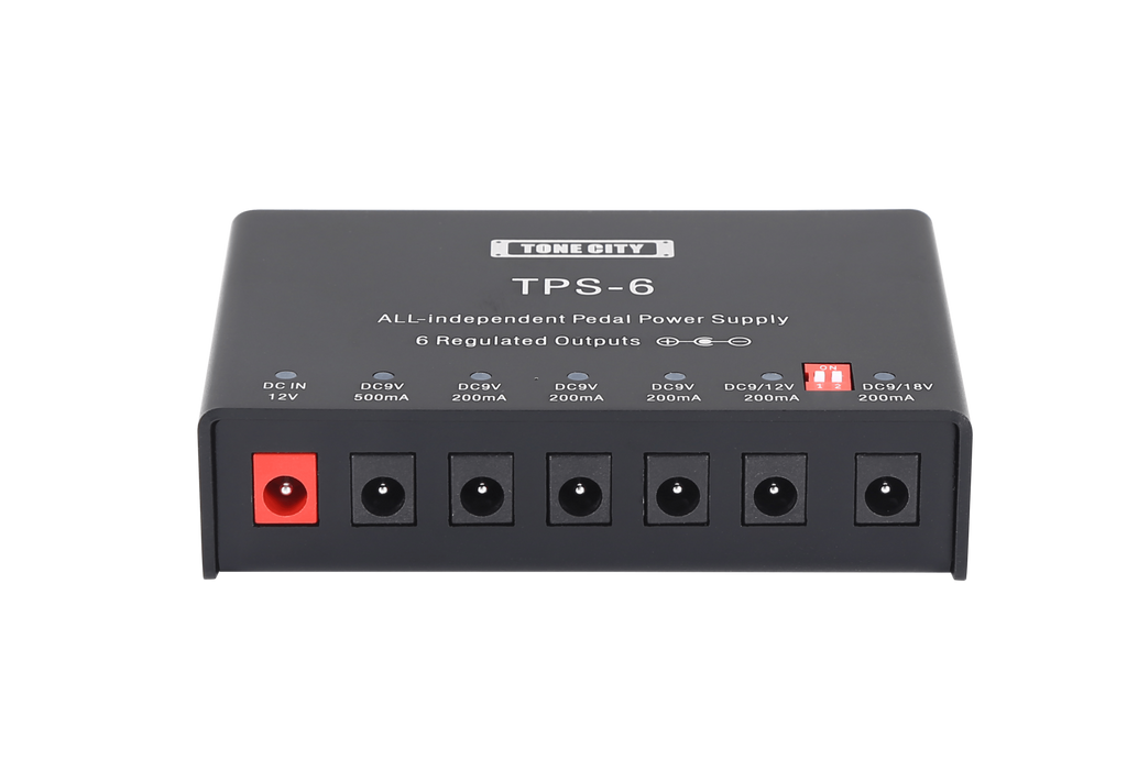 Tone City Audio TPS-06 - 6 Output Pedal Power Supply