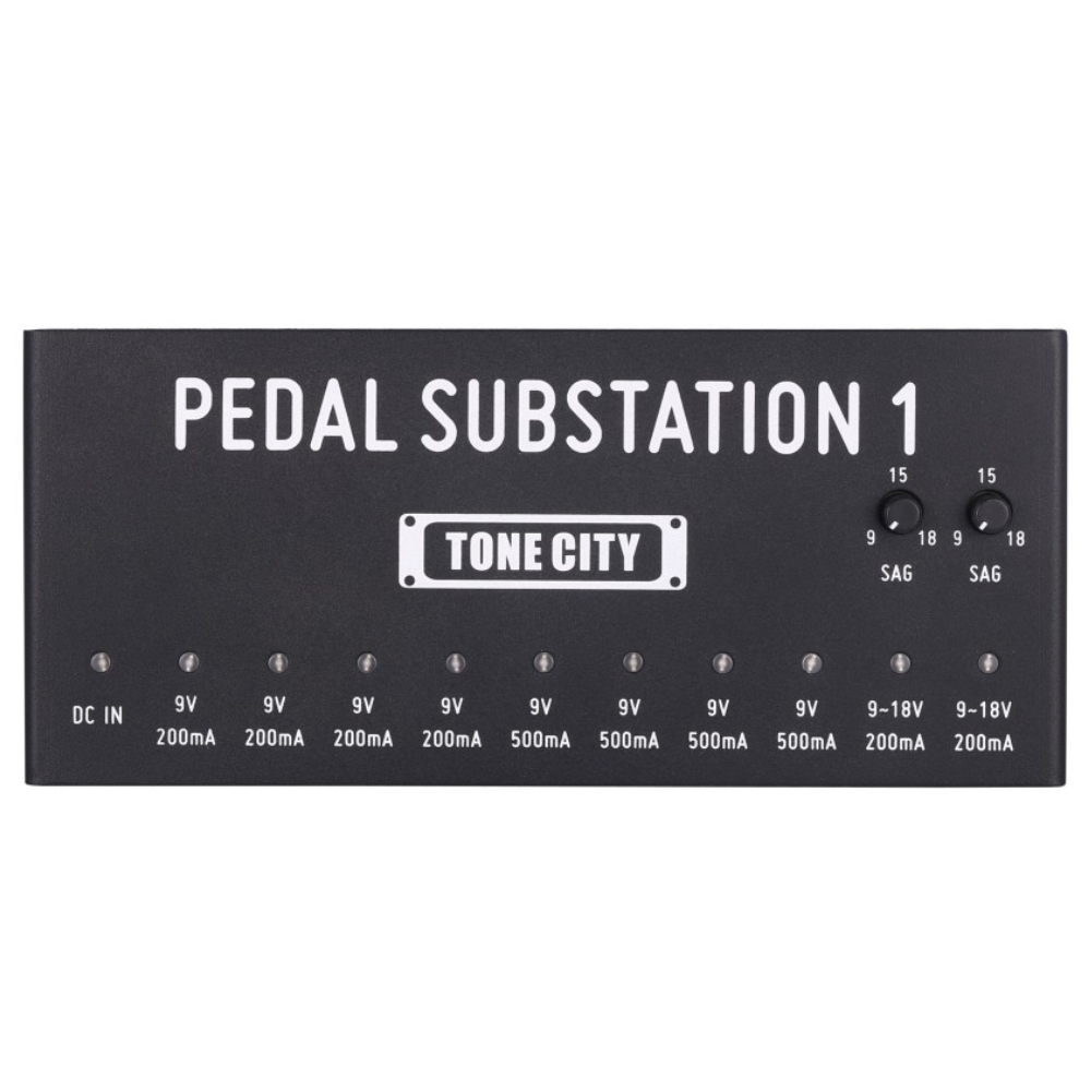 Tone City Audio Pedal Substation - 10 Output Pedal Power Supply