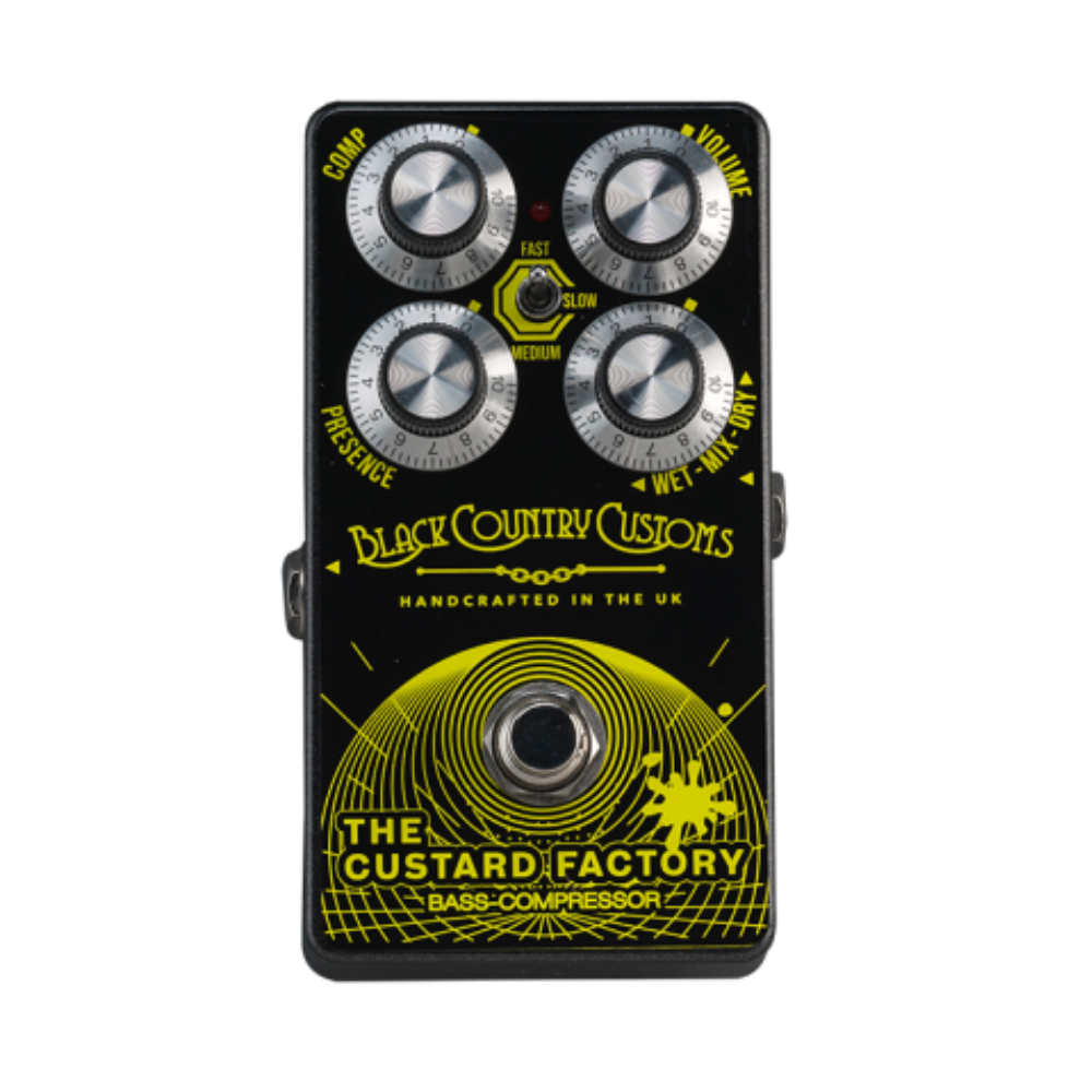 Laney Black Country Customs TCF Bass Comp Guitar Effects Pedal