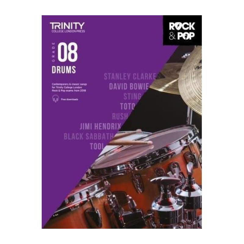 Trinity College London Rock & Pop Drums - Grade 8