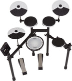 Roland TD-02KV V-Drums Complete Electronic Drum Kit with Mesh Snare and DAP2X Throne & Drumsticks