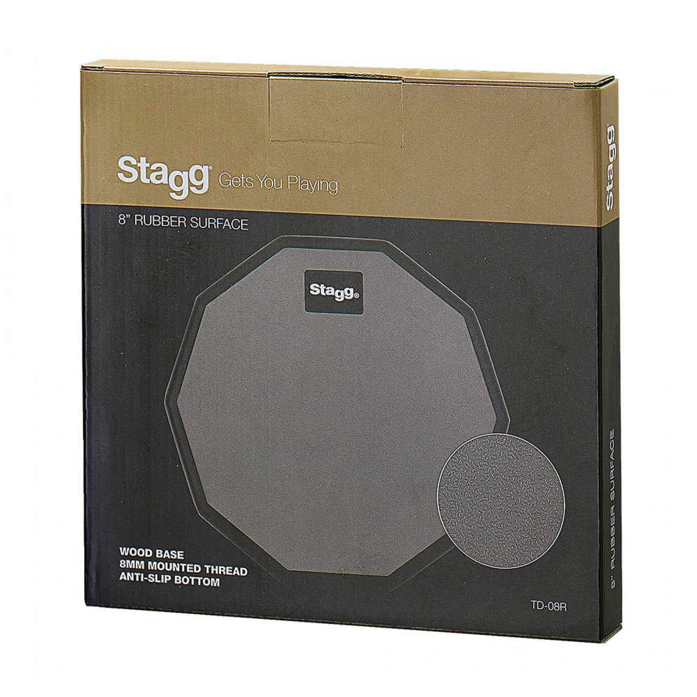 Stagg TD-08R 8in Drum Practice Pad