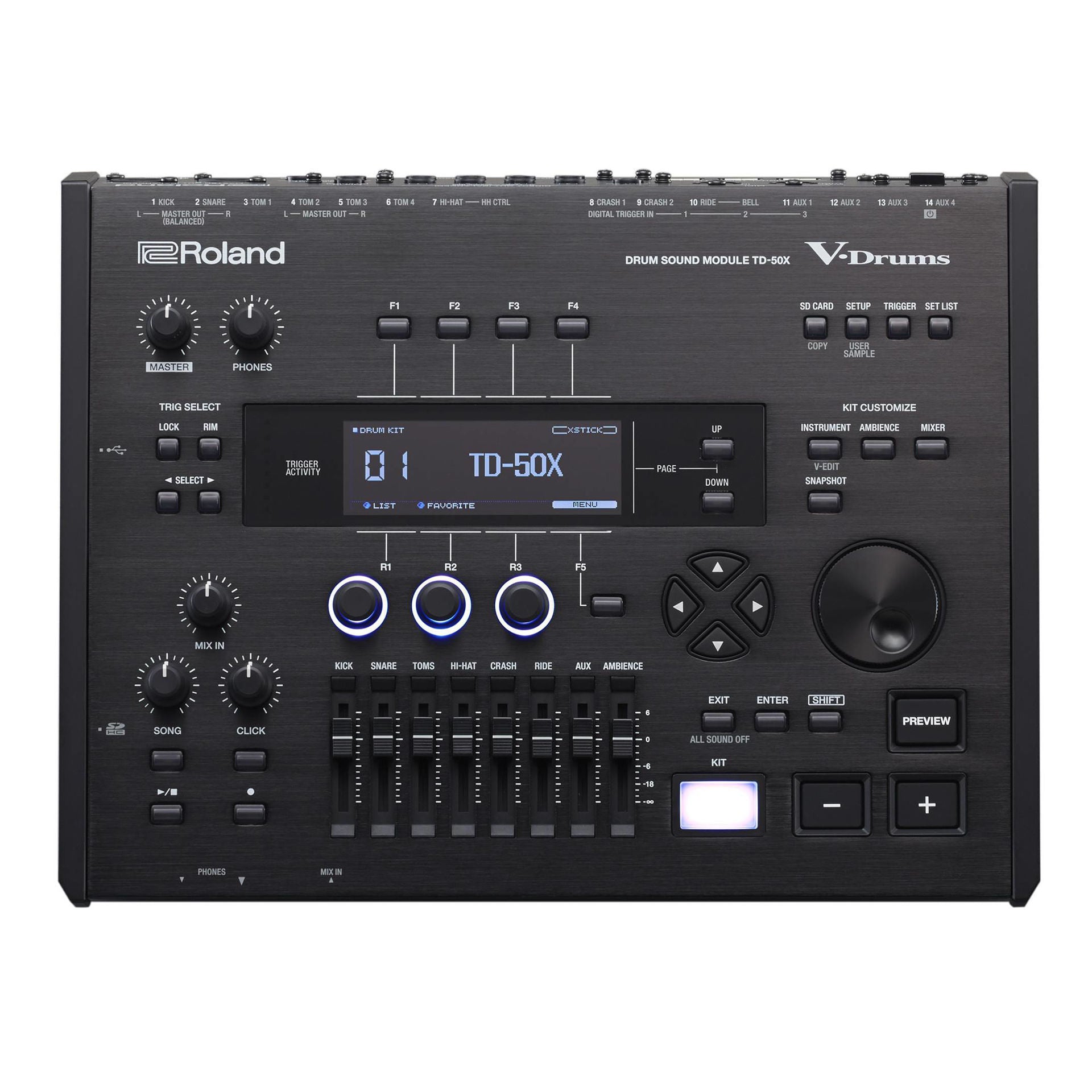 Roland TD50X V-Drums Electronic Drum Module | Mega Music