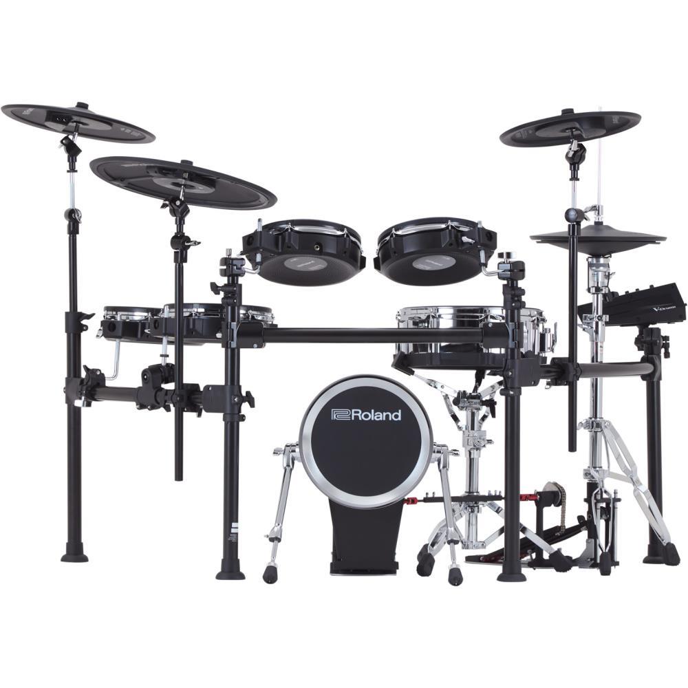 Roland TD713 V-Drums Electronic Drum Kit w/DW 3000 Series Hardware Pack