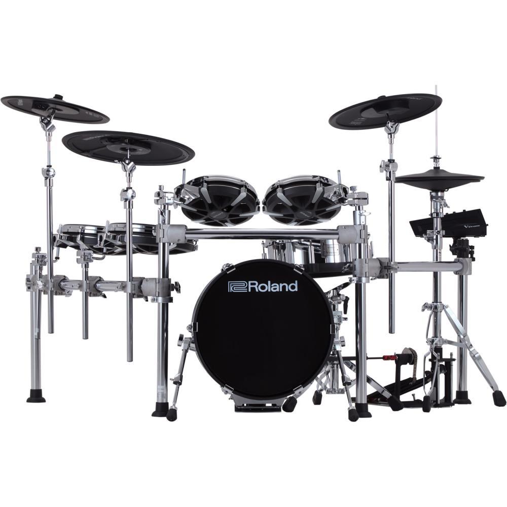 Roland TD716 V-Drums Electronic Drum Kit w/DW 3000 Series Hardware Pack