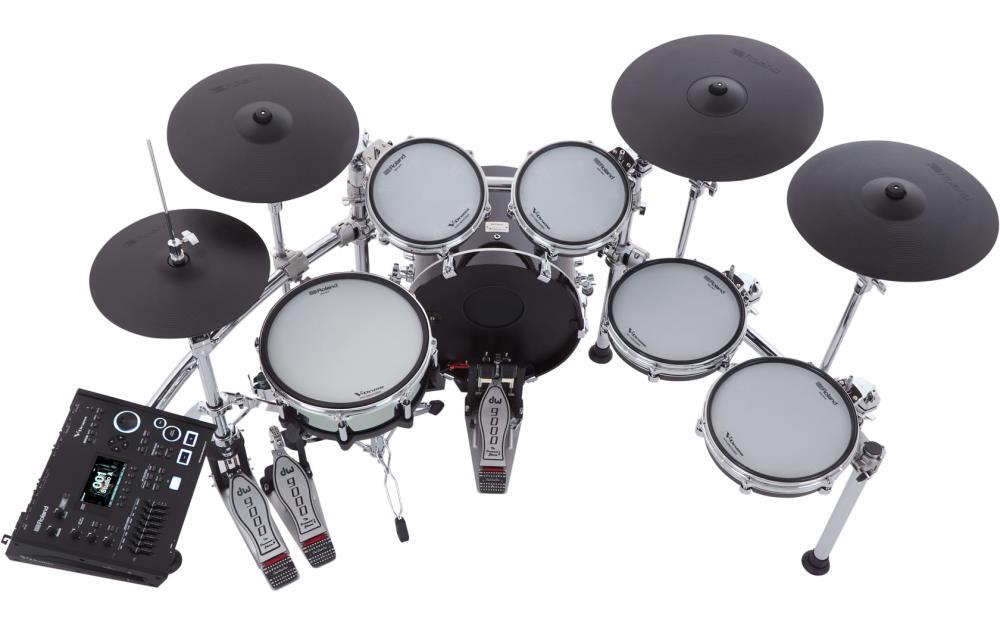 Roland TD716 V-Drums Electronic Drum Kit w/DW 3000 Series Hardware Pack