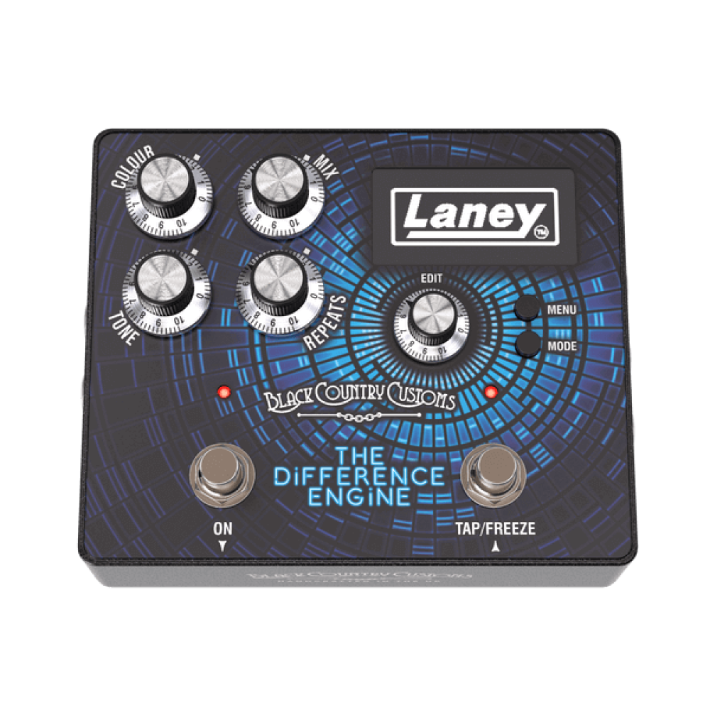 Laney Black Country Customs The Difference Delay Engine Guitar Effect Pedal