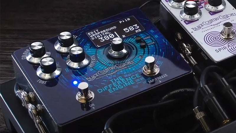 Laney Black Country Customs The Difference Delay Engine Guitar Effect Pedal