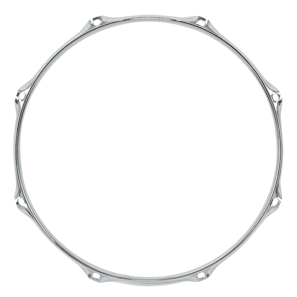 DXP TDH128S 12in 8 Lug Heavy Duty 2.3mm Snare Drum Side Hoop in Chrome
