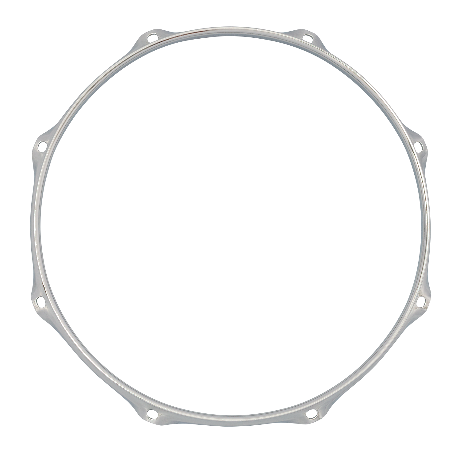 DXP TDH128 12in 8 Lug Heavy Duty 2.3mm Drum Hoop in Chrome