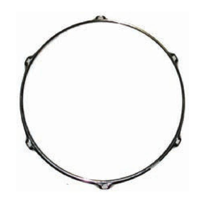 DXP TDH132 13in 6 Lug Heavy Duty 2.3mm Drum Hoop in Chrome